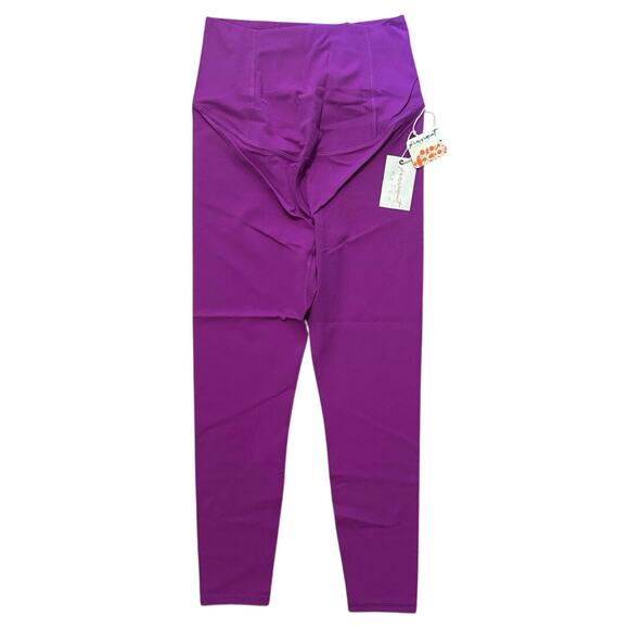 NWT Free People Movement x Hatch Never Better Maternity Leggings Purple Size S - Picture 3 of 7